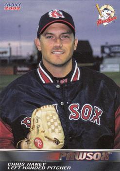 2002 Choice Pawtucket Red Sox #13 Chris Haney Front