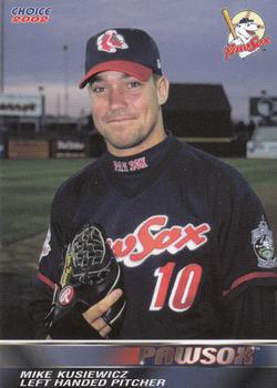 2002 Choice Pawtucket Red Sox #15 Mike Kusiewicz Front