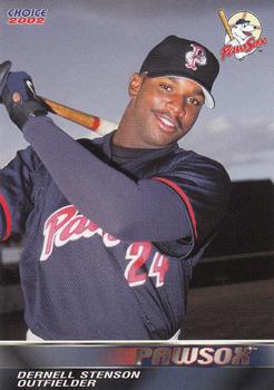 2002 Choice Pawtucket Red Sox #24 Dernell Stenson Front