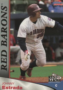 2002 Choice Scranton/Wilkes-Barre Red Barons #04 Johnny Estrada Front