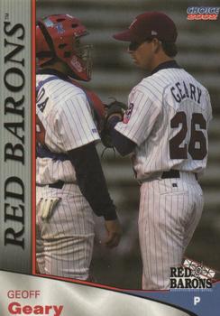 2002 Choice Scranton/Wilkes-Barre Red Barons #07 Geoff Geary Front