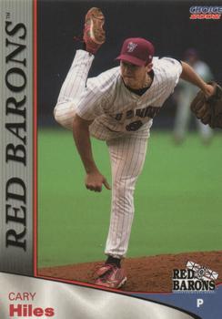 2002 Choice Scranton/Wilkes-Barre Red Barons #08 Cary Hiles Front