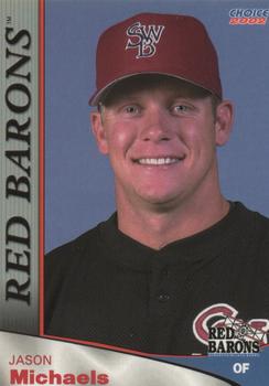 2002 Choice Scranton/Wilkes-Barre Red Barons #12 Jason Michaels Front