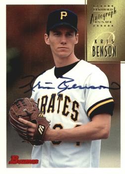 1997 Bowman - Certified Autographs Black Ink #CA5 Kris Benson Front