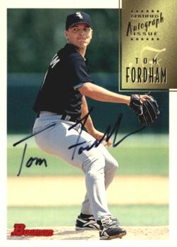 1997 Bowman - Certified Autographs Black Ink #CA26 Tom Fordham Front