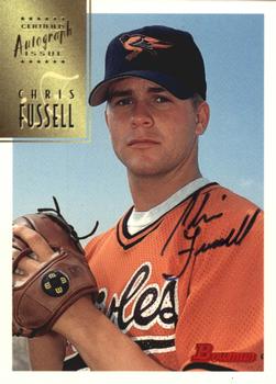 1997 Bowman - Certified Autographs Black Ink #CA28 Chris Fussell Front