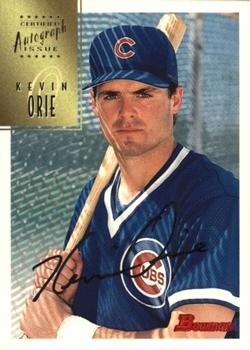 1997 Bowman - Certified Autographs Black Ink #CA58 Kevin Orie Front