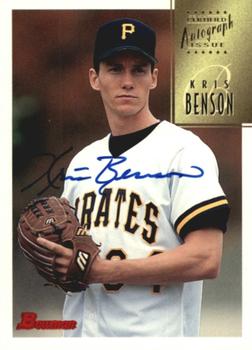 1997 Bowman - Certified Autographs Blue Ink #CA5 Kris Benson Front