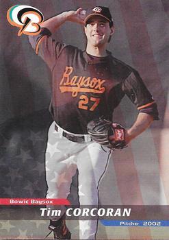 2002 Grandstand Bowie Baysox #NNO Tim Corcoran Front