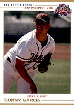 2002 Grandstand California League Top Prospects #NNO Sonny Garcia Front