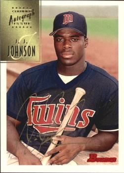1997 Bowman - Certified Autographs Gold Ink #CA69 J.J. Johnson Front
