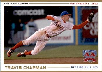 2002 Grandstand Eastern League Top Prospects #NNO Travis Chapman Front