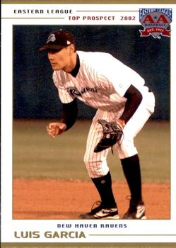 2002 Grandstand Eastern League Top Prospects #NNO Luis Garcia Front
