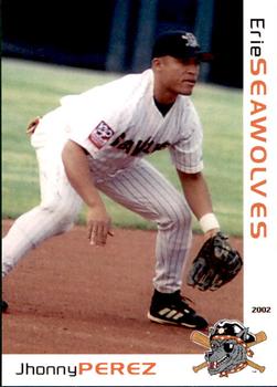 2002 Grandstand Erie SeaWolves #NNO Jhonny Perez Front
