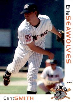 2002 Grandstand Erie SeaWolves #NNO Clint Smith Front