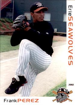 2002 Grandstand Erie SeaWolves #NNO Frank Perez Front