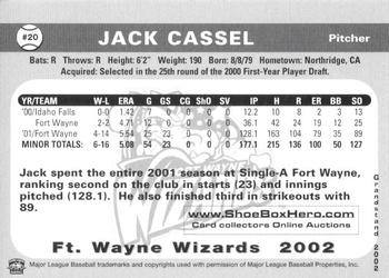 San Diego Padres Jack Cassel #40 Game Issued Navy Jersey Spring Training 909