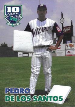 2002 Grandstand Fort Wayne Wizards #9 Pedro De Los Santos Front