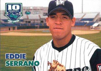 2002 Grandstand Fort Wayne Wizards #22 Eddie Serrano Front
