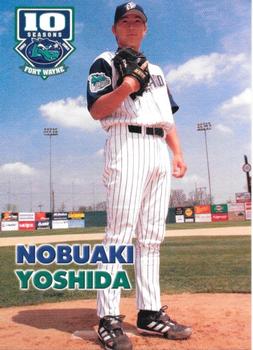 2002 Grandstand Fort Wayne Wizards #27 Nobuaki Yoshida Front