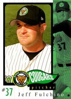 2002 Grandstand Kane County Cougars #13 Jeff Fulchino Front