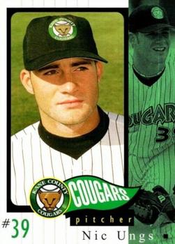 2002 Grandstand Kane County Cougars #26 Nic Ungs Front