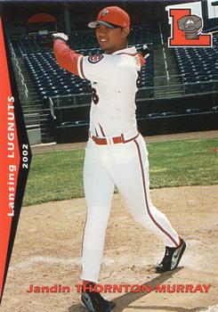 2002 Grandstand Lansing Lugnuts #NNO Jandin Thornton-Murray Front