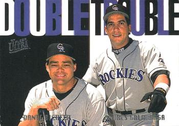 1997 Ultra - Double Trouble #13 Dante Bichette / Andres Galarraga Front