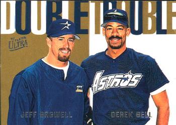 1997 Ultra - Double Trouble #14 Jeff Bagwell / Derek Bell Front