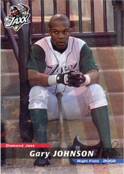 2002 Grandstand West Tenn Diamond Jaxx #15 Gary Johnson Front