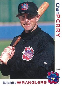 2002 Grandstand Wichita Wranglers #27 Chan Perry Front