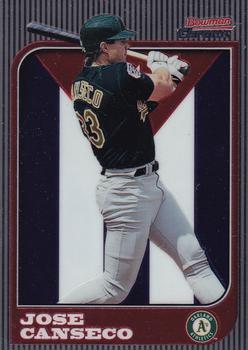 1997 Bowman Chrome - International #77 Jose Canseco Front