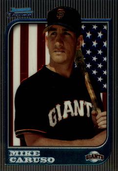 1997 Bowman Chrome - International #211 Mike Caruso Front