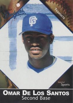 2002 MultiAd Great Falls Dodgers #9 Omar De Los Santos Front