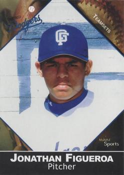 2002 MultiAd Great Falls Dodgers #12 Jonathan Figueroa Front