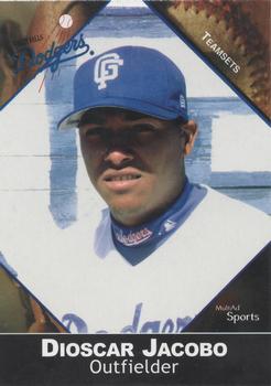 2002 MultiAd Great Falls Dodgers #19 Dioscar Jacobo Front