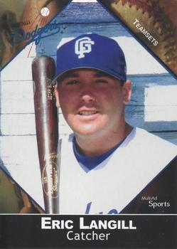 2002 MultiAd Great Falls Dodgers #20 Eric Langill Front