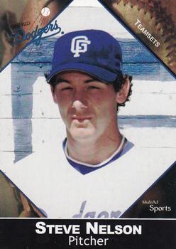 2002 MultiAd Great Falls Dodgers #24 Steve Nelson Front