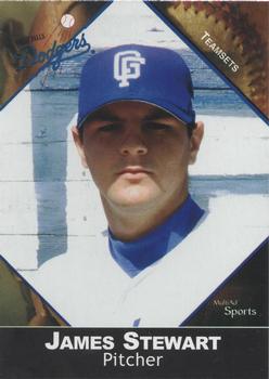 2002 MultiAd Great Falls Dodgers #31 James Stewart Front