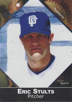 2002 MultiAd Great Falls Dodgers #32 Eric Stults Front