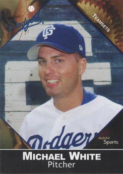 2002 MultiAd Great Falls Dodgers #34 Michael White Front