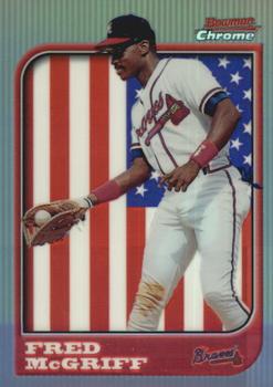 1997 Bowman Chrome - International Refractors #84 Fred McGriff Front