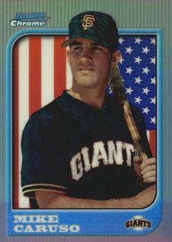1997 Bowman Chrome - International Refractors #211 Mike Caruso Front