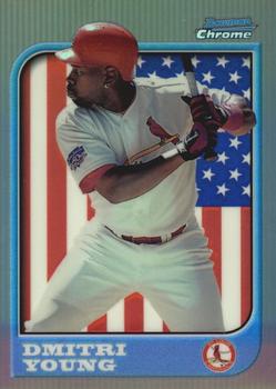 1997 Bowman Chrome - International Refractors #275 Dmitri Young Front