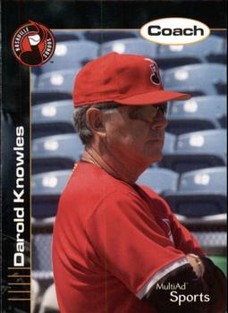 2002 MultiAd Nashville Sounds #2 Darold Knowles Front