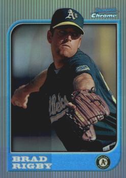 1997 Bowman Chrome - Refractors #239 Brad Rigby Front