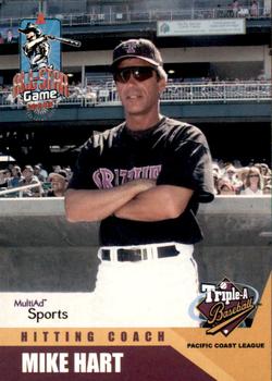 2002 MultiAd Pacific Coast League All-Stars #28 Mike Hart Front