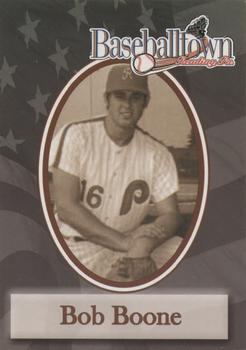 2002 MultiAd Reading Phillies Legends #3 Bob Boone Front