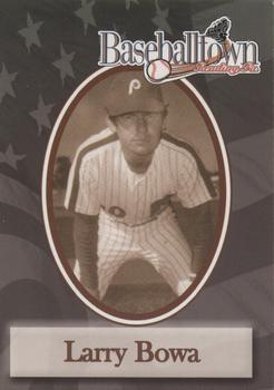 2002 MultiAd Reading Phillies Legends #4 Larry Bowa Front