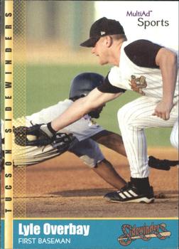 2002 MultiAd Tucson Sidewinders #1 Lyle Overbay Front